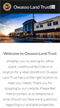 Mobile Screenshot of owassolandtrust.com